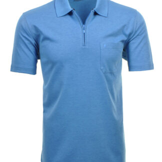 Ragman Polo Shirt E KALTER AQUA M
