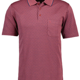 Ragman Polo Shirt PINK ME TREKENDESH M