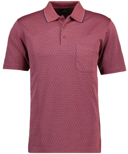 Ragman Polo Shirt PINK ME TREKENDESH M