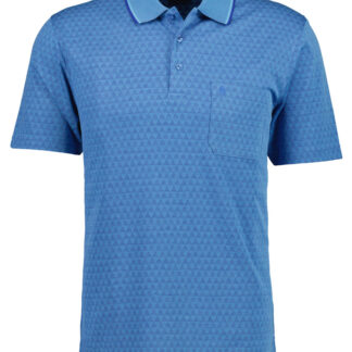 Ragman Polo Shirt E KALTER AQUA M