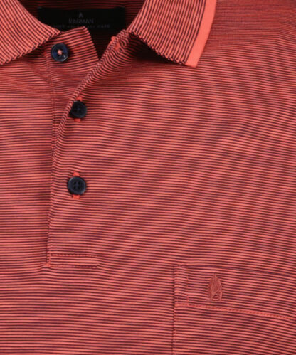 Ragman Polo Shirt BORDO ME VIJA TE ZEZA M - Figura 2