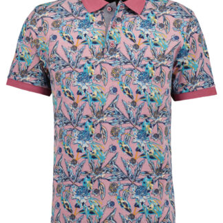 Ragman Polo Shirt PINK ME LULE - ROSE WINE M